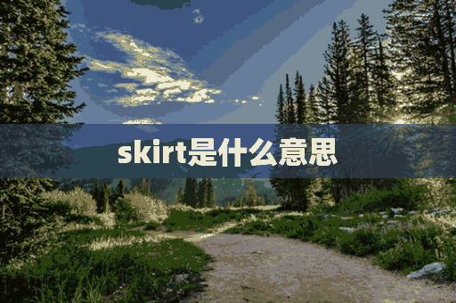 skirt是什么意思